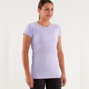 Light Purple Swiftly Tech Short Sleeve Shirt 2.0